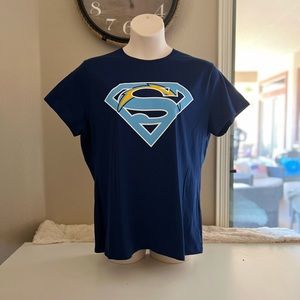 Women’s Short Sleeved NFL Chargers T Shirt